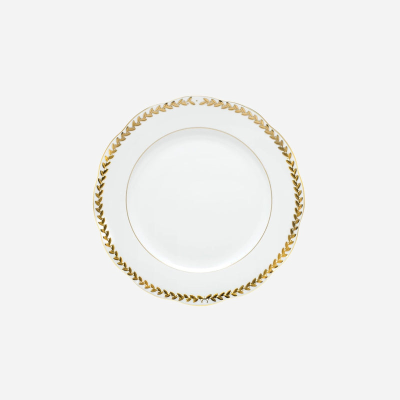 Golden Laurel Charger Plate