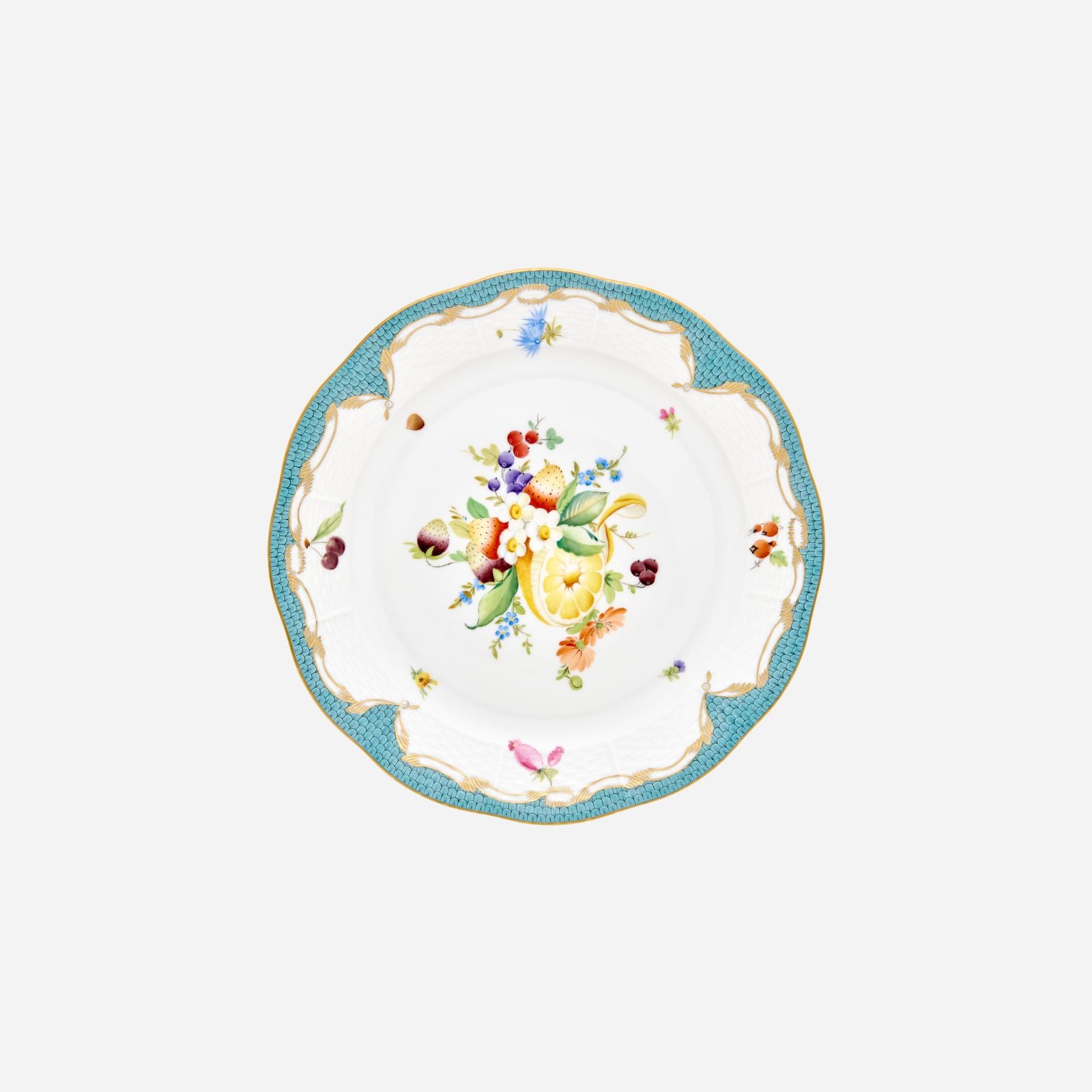 Fruits & Flowers Dinner Plate