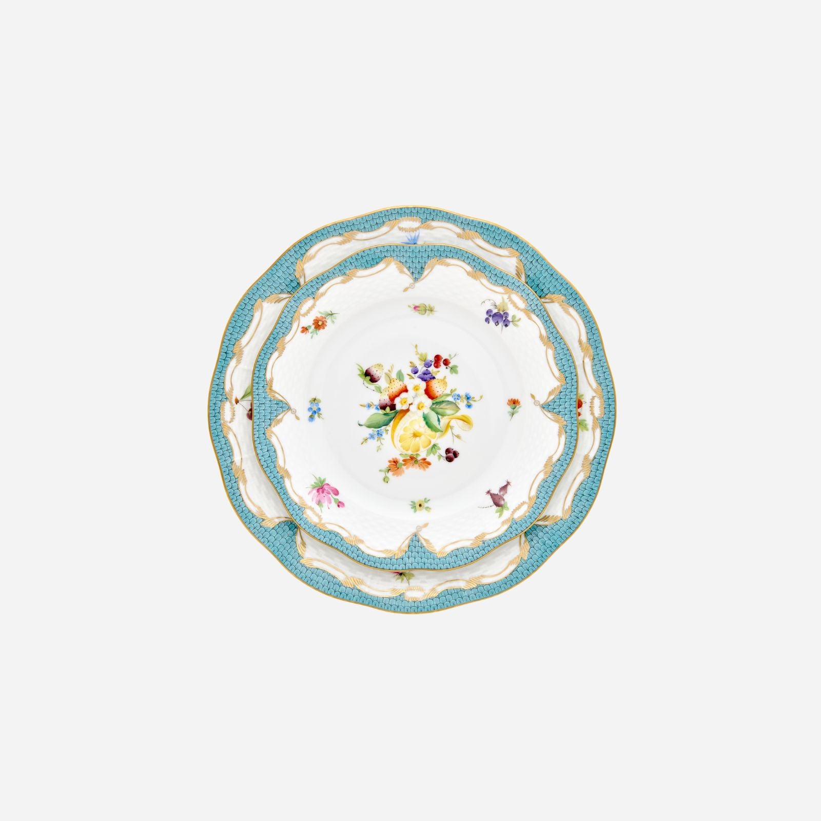Fruits & Flowers Dinner Plate