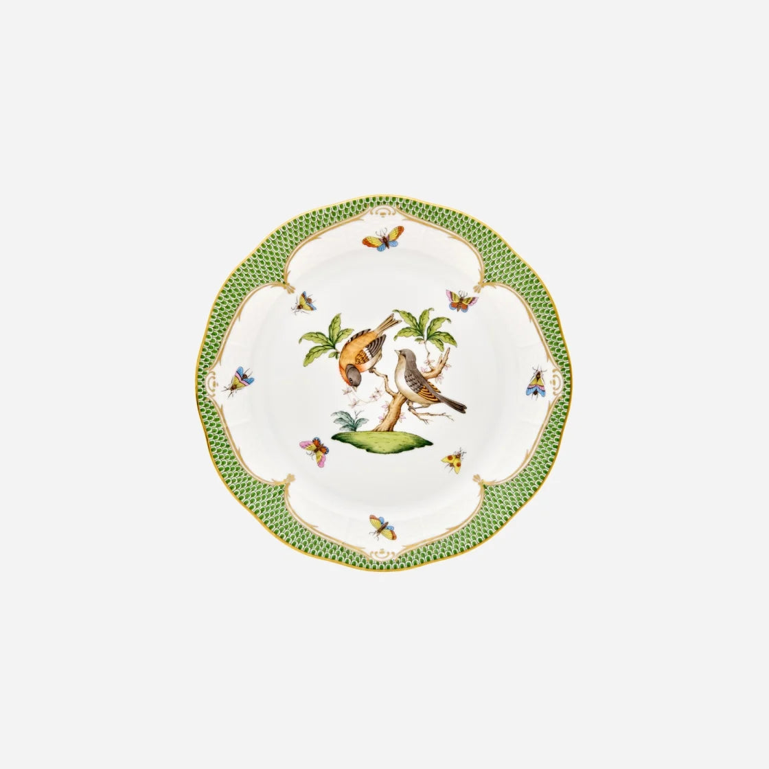 Rothschild Bird Fish Scale Dinner Plate Style ll - Set of 6