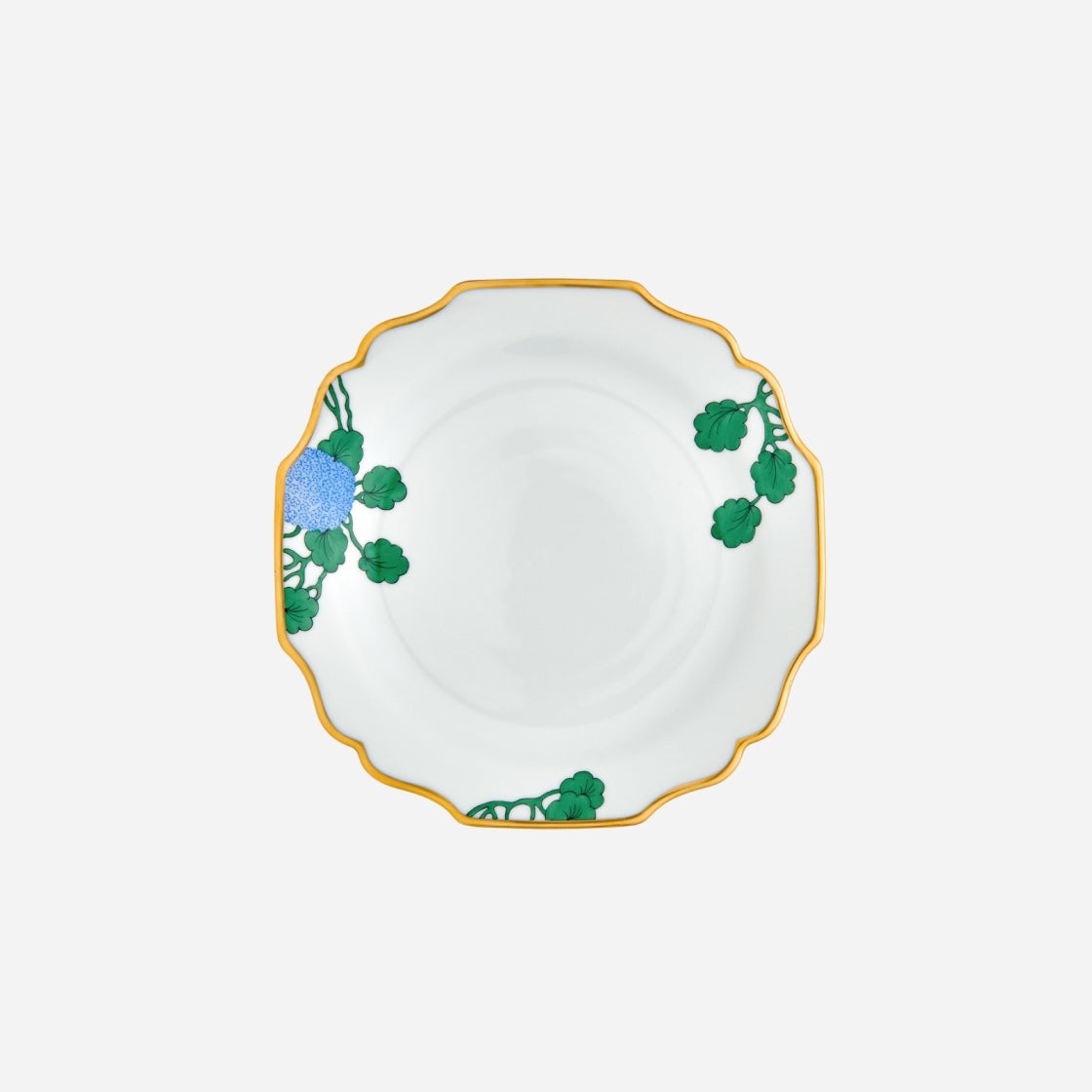 Hydrangea Dessert Plate