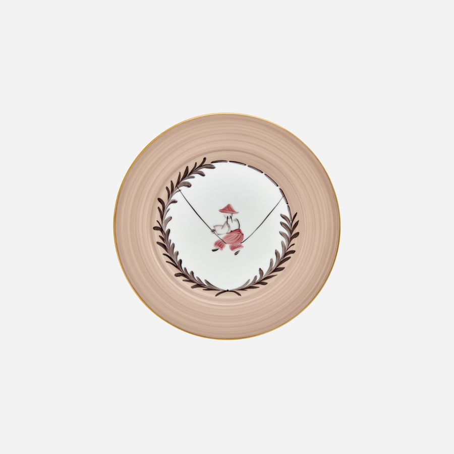 Marie Daâge Indes Galantes Dessert Plate - Sherbert