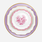 Indian Flower Bouquet Dessert Plate