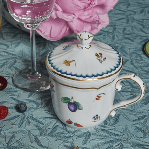 Italian Fruit Mug with Lid