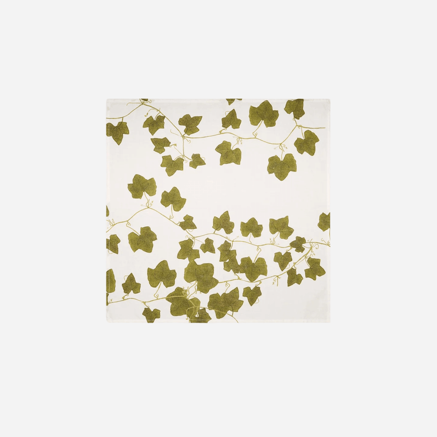 Summerill & Bishop Ivy Herbarium Linen Napkin