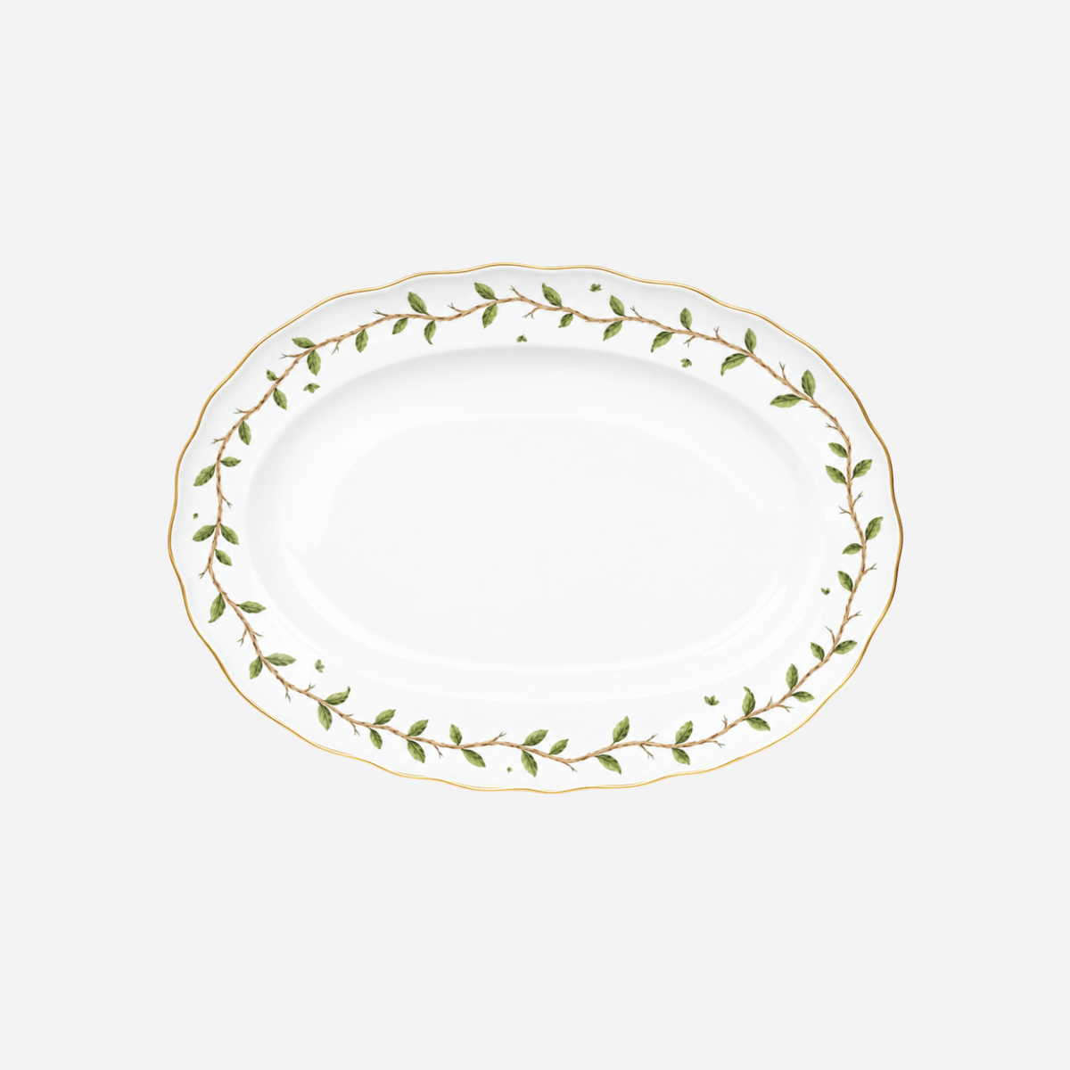 Ivy Garden Oval Platter Large