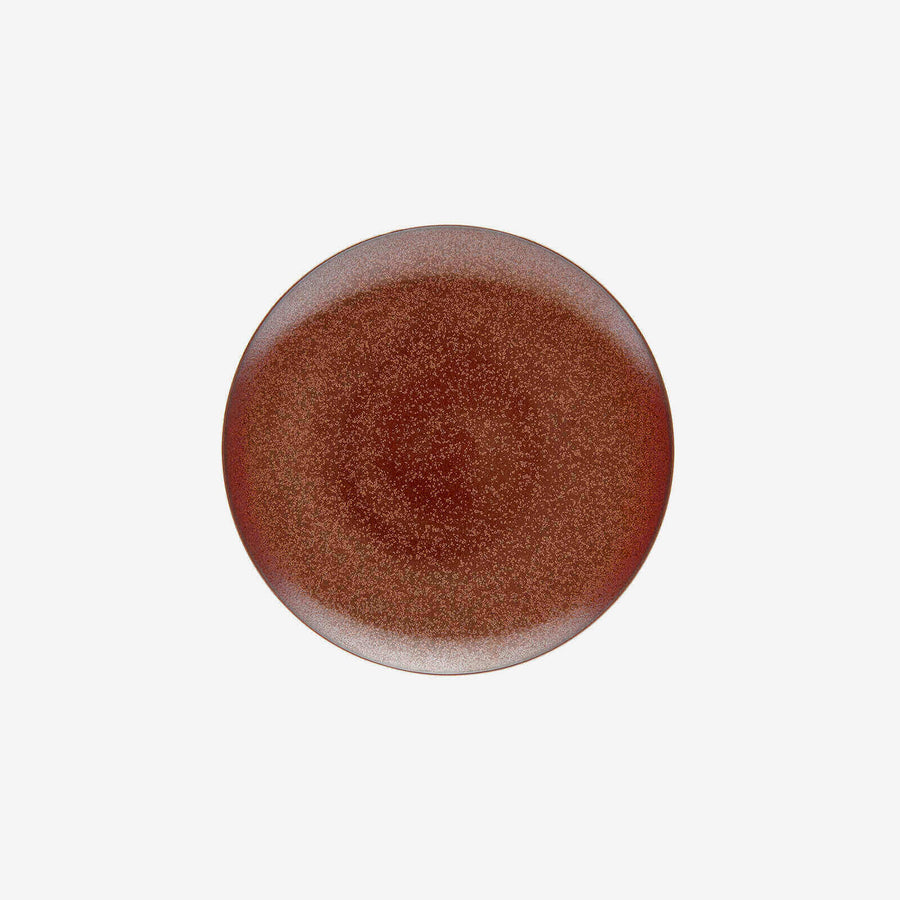 Jaune de Chrome Granite Rouge Dinner Plate