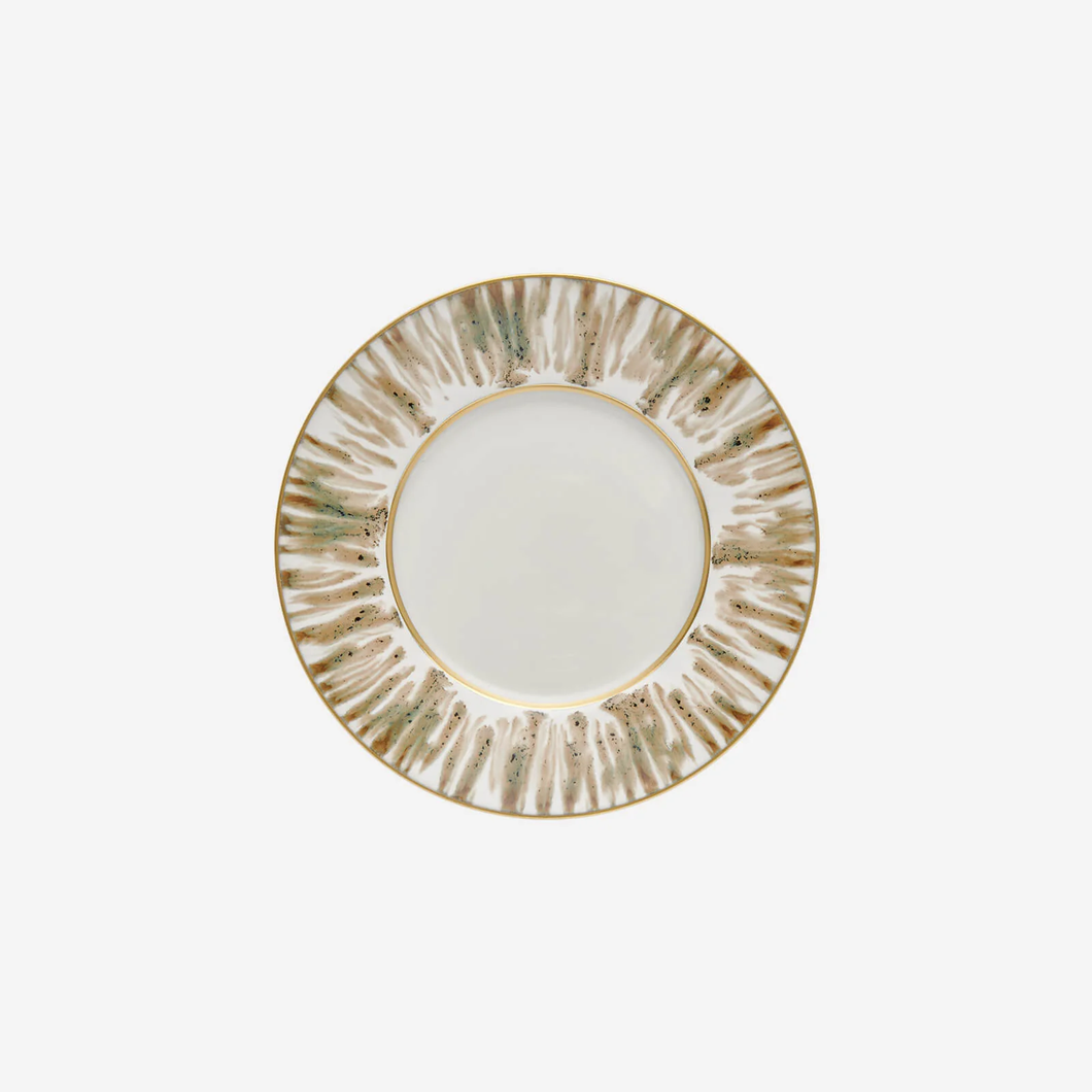Ecaille Creme Dessert Plate