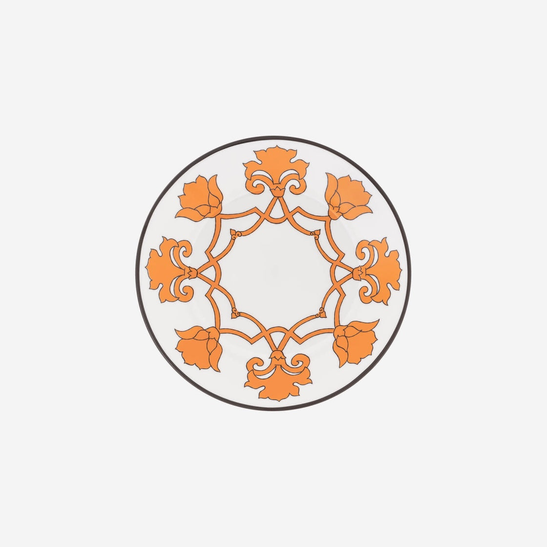 Jaipur Dessert Plate Burnt Orange