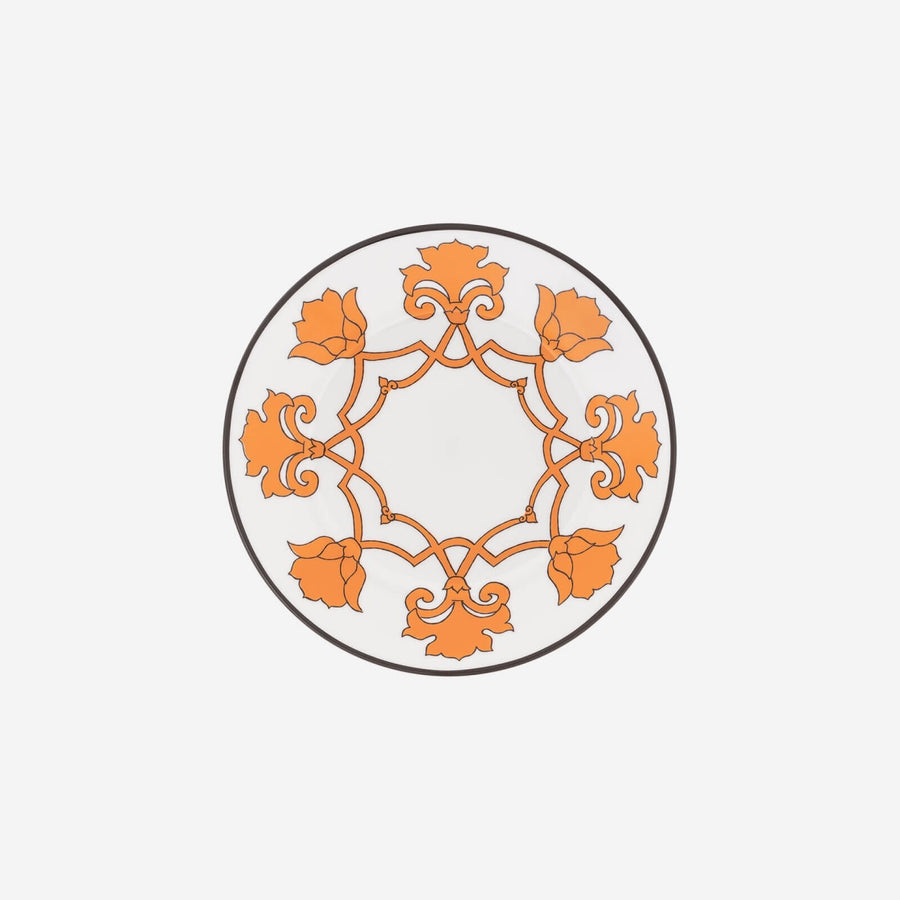 Alberto Pinto Jaipur Dessert Plate Burnt Orange