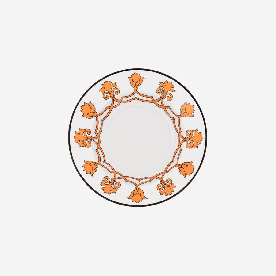 Alberto Pinto Jaipur Soup Plate Burnt Orange