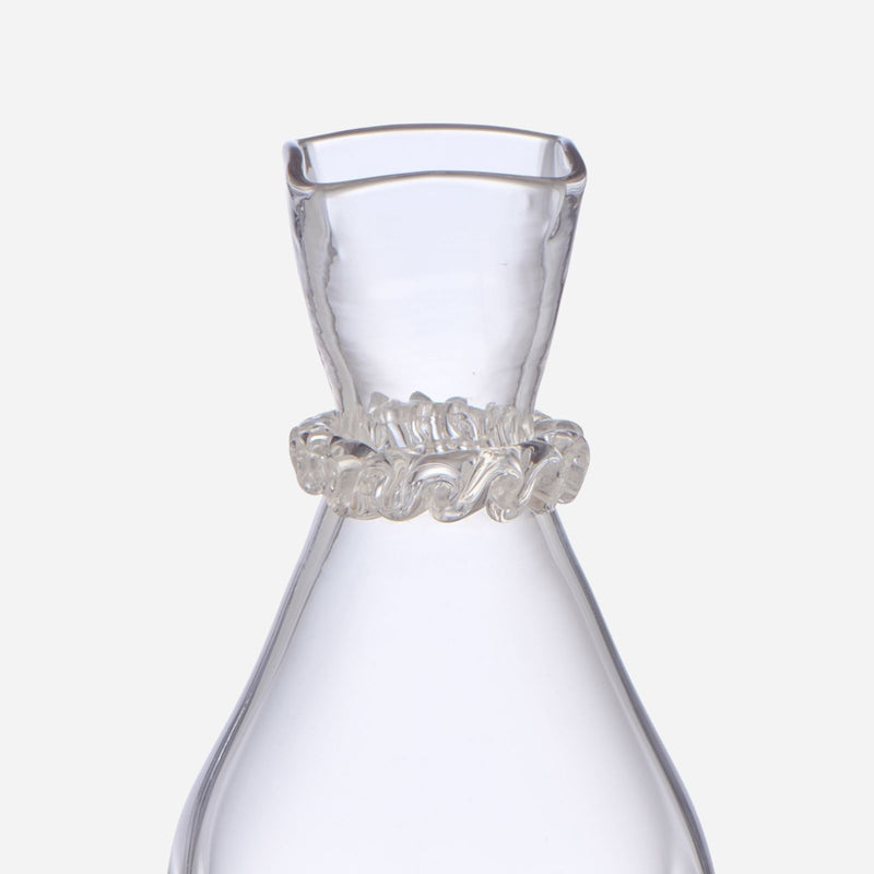 An Antique James Powell & Sons Crystal Carafe