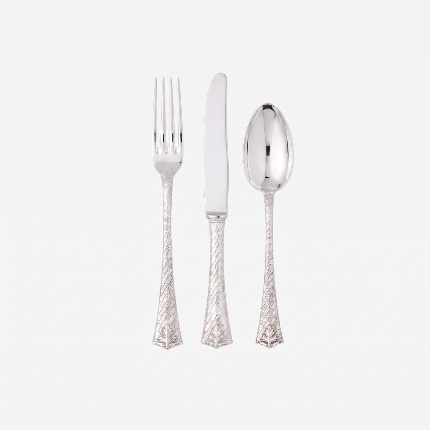 Jardin d'Argent 3-Piece Cutlery Set