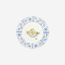 Load image into Gallery viewer, Basket with Lemons Dinner Plates - Set of 4
