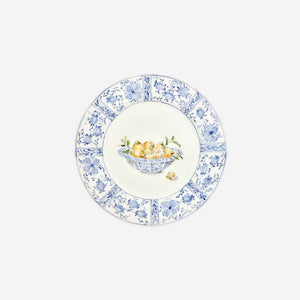 Basket with Lemons Dinner Plates - Set of 4