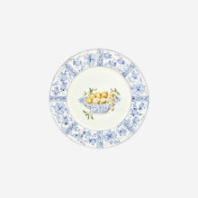 Load image into Gallery viewer, Basket with Lemons Dinner Plates - Set of 4
