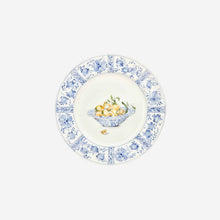 Load image into Gallery viewer, Basket with Lemons Dinner Plates - Set of 4
