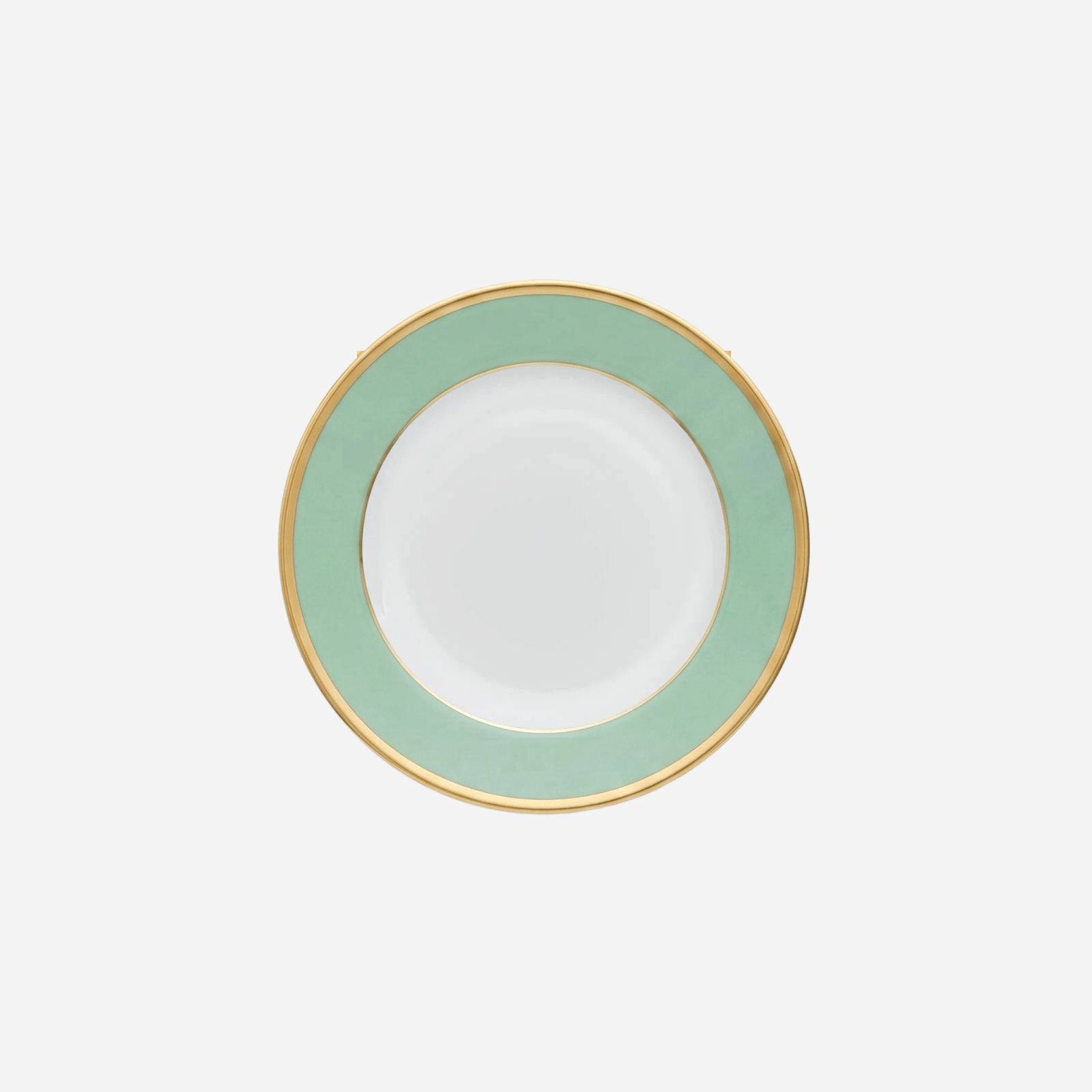 K&C Sous Le Soleil Mint Bread Plate