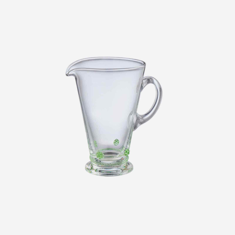 Light Green Rosettes Pitcher