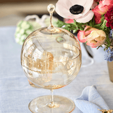 Crystal Candy Dish Gold - Large