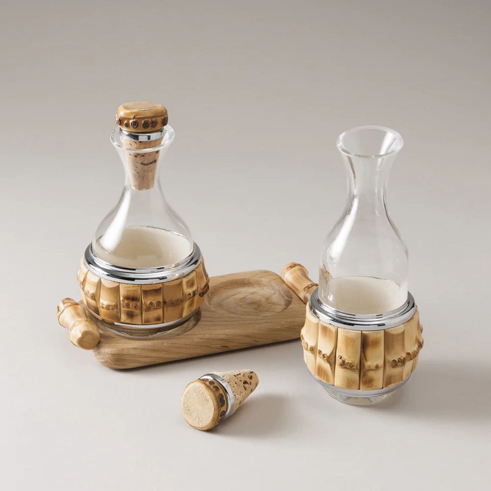Bamboo Root Oil & Vinegar Set