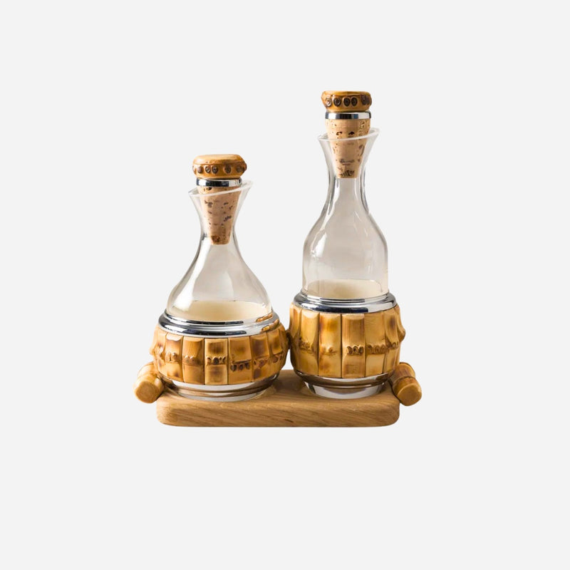 Bamboo Root Oil & Vinegar Set