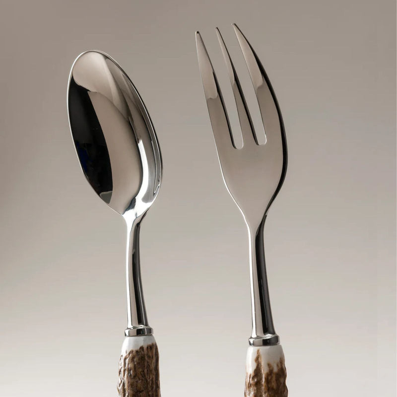 Stag Antler 2-Piece Serving Set
