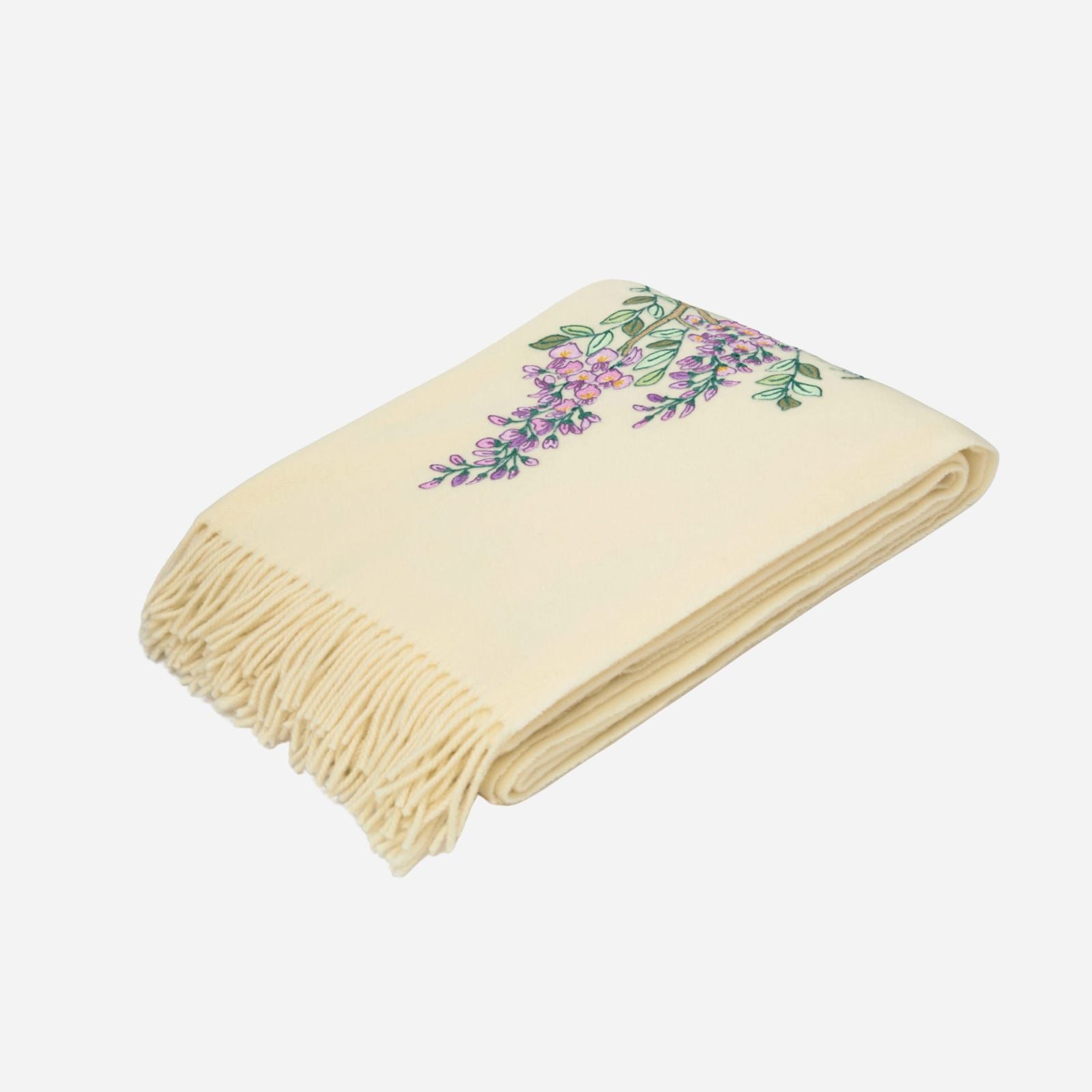 Wisteria Wool Throw