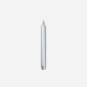 Madeleine Taper Candle Silver - Set of Six