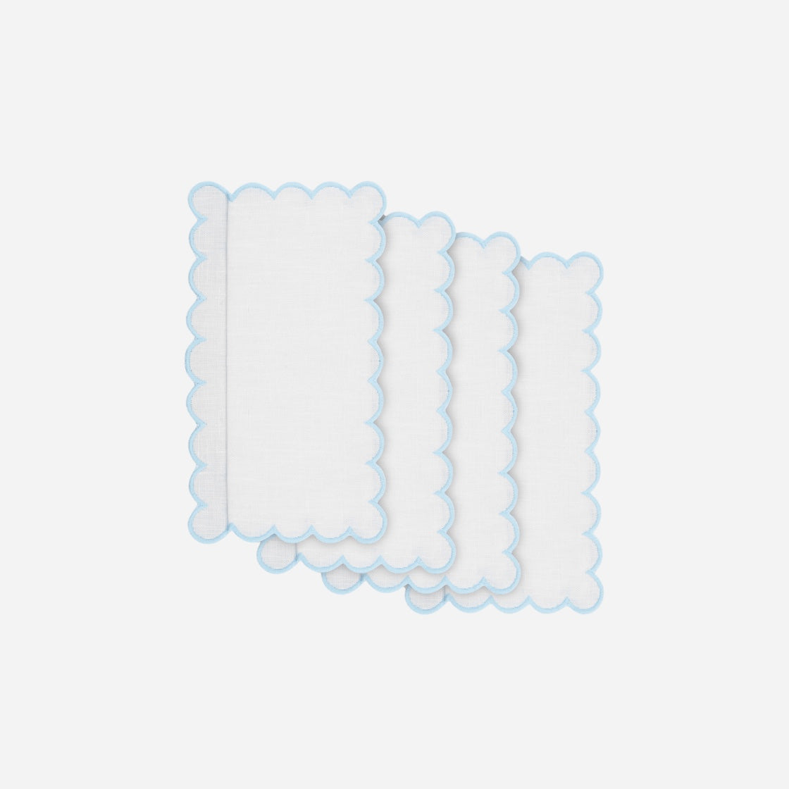 Margarita Blue Cocktail Napkin - Set of 4