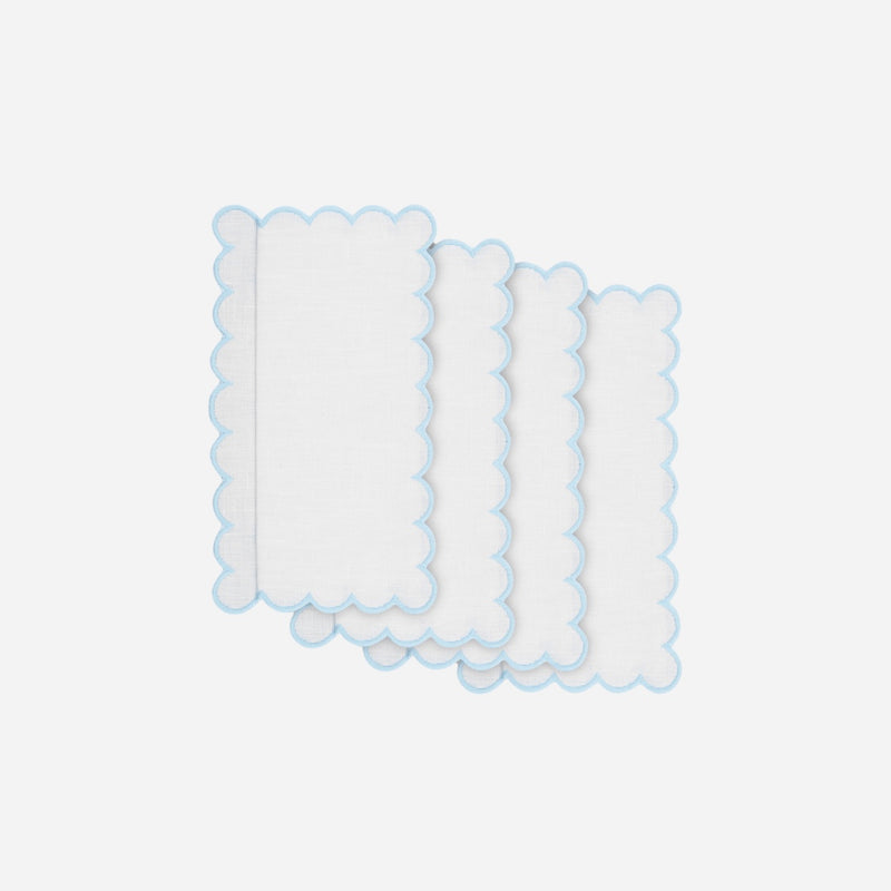 Margarita Blue Cocktail Napkin - Set of 4