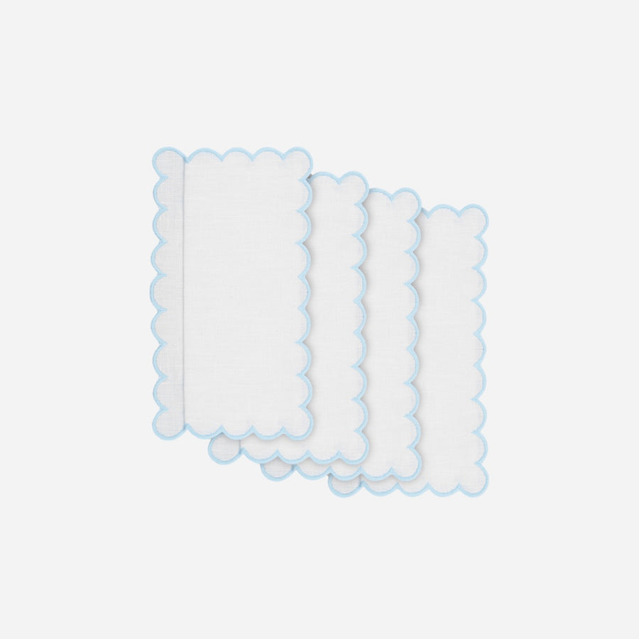 Los Encajeros Margarita Blue Cocktail Napkin - Set of 4