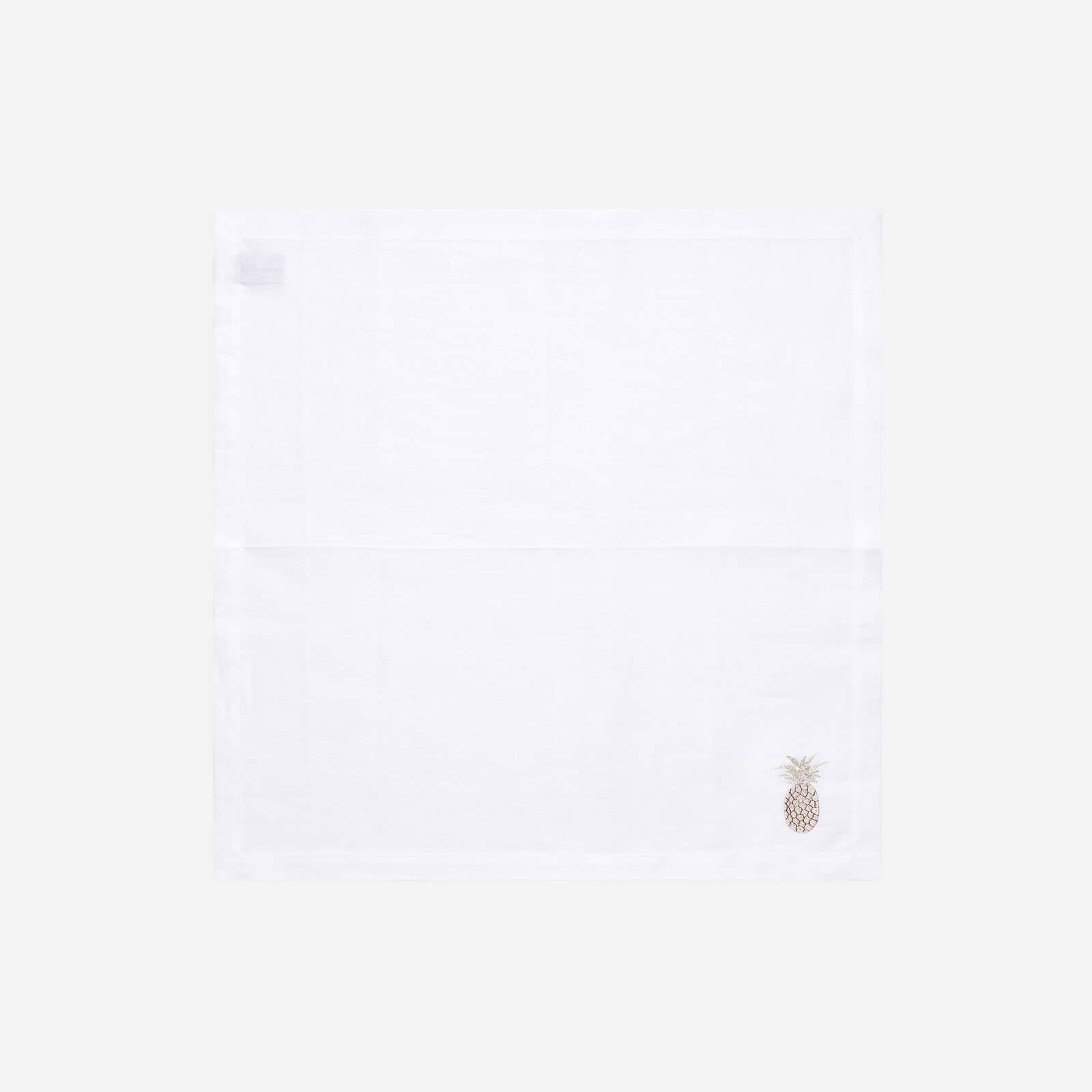 Ananas Embroidered Napkin