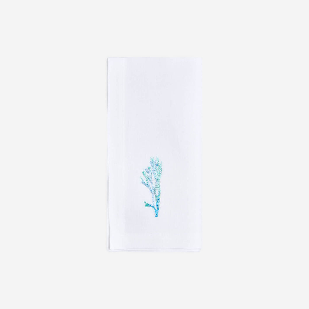 Grand Corail Embroidered Napkin