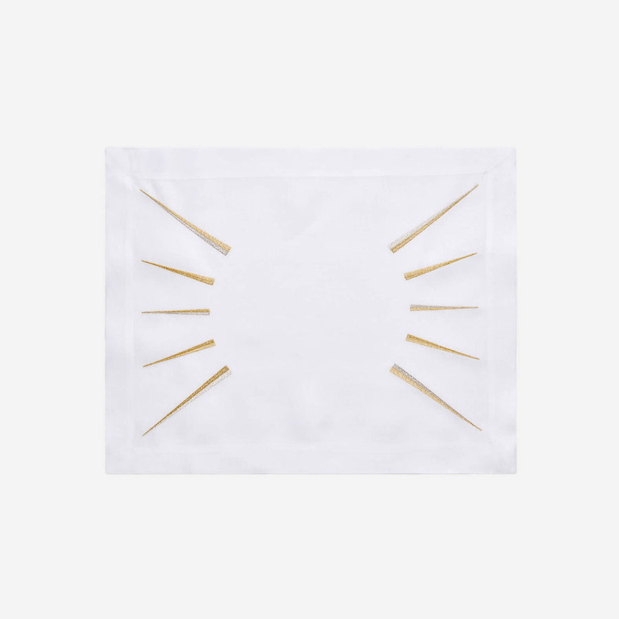 Marie de Fels Soleil d’Hiver Embroidered Placemat