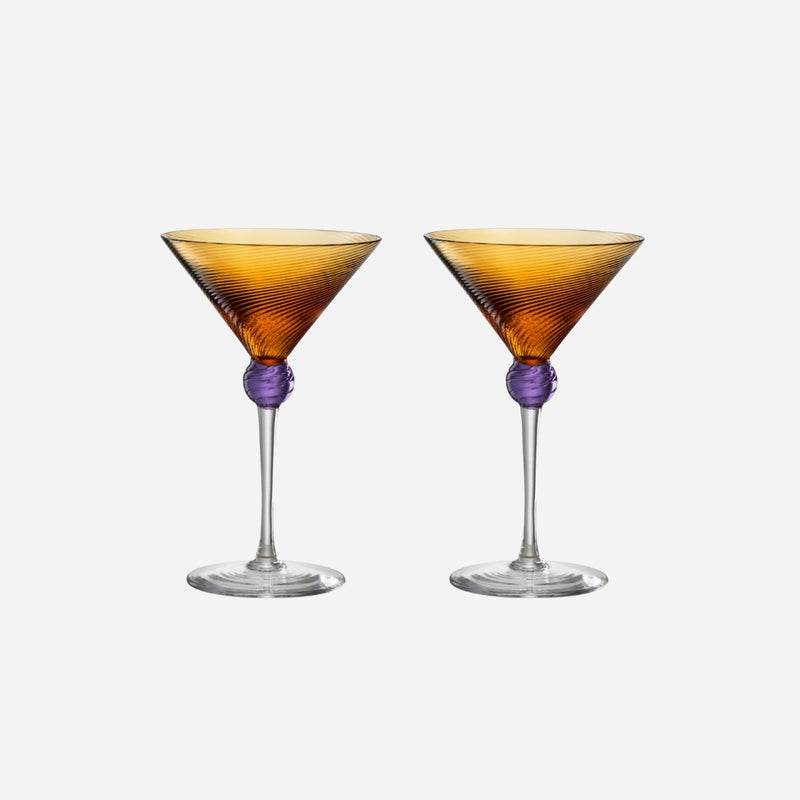 Mariposa Martini Glass - Set of 2