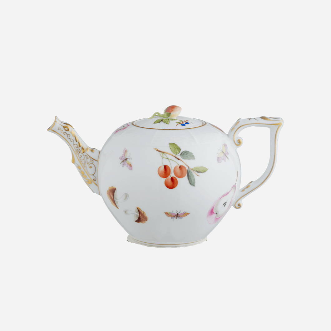 Market Garden Teapot with Strawberry Knob