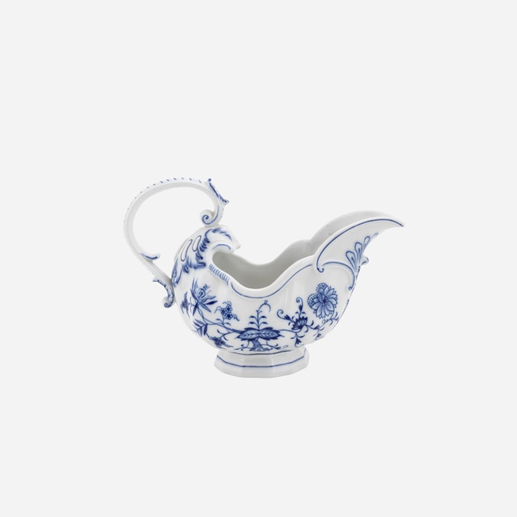 Antique Meissen Blue Onion Sauce Boat