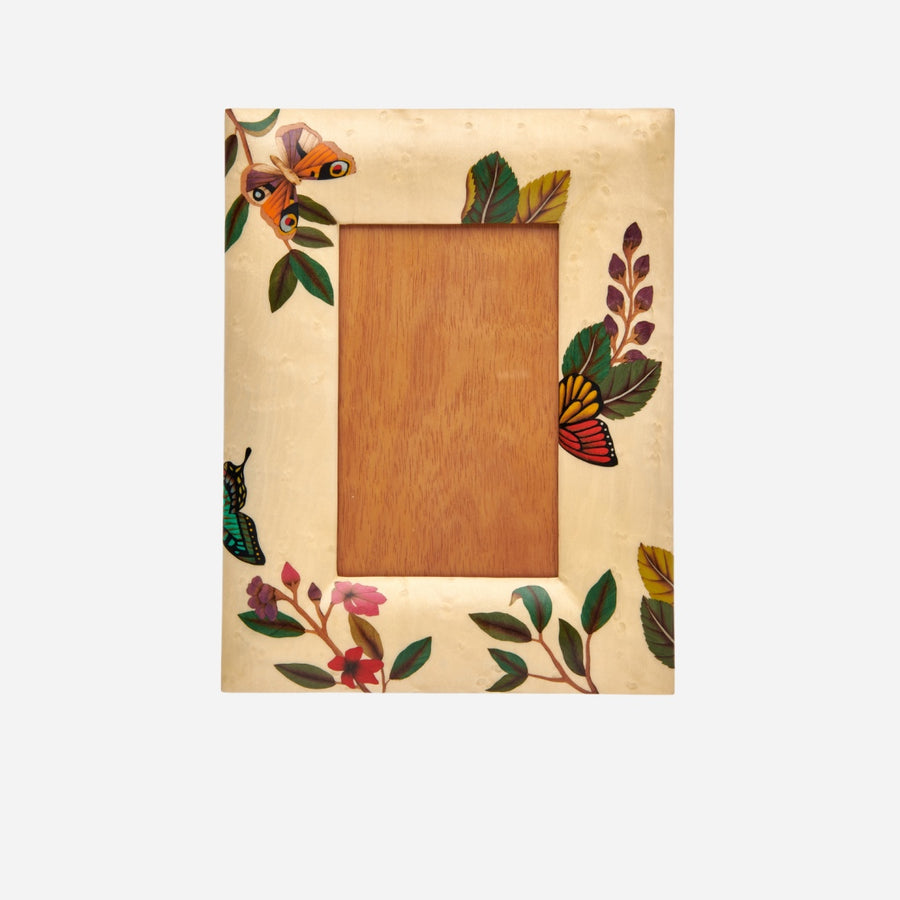 Silvia Furmanovich Metamorphosis Marquetry Frame
