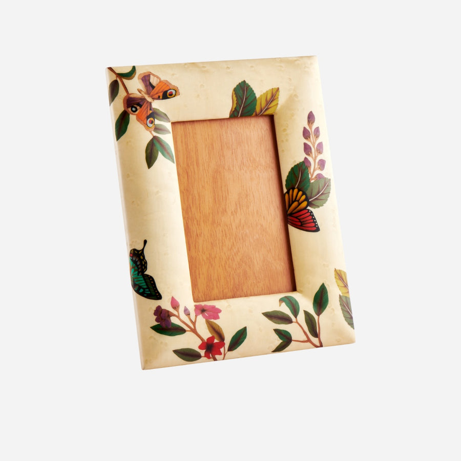 Silvia Furmanovich Metamorphosis Marquetry Frame