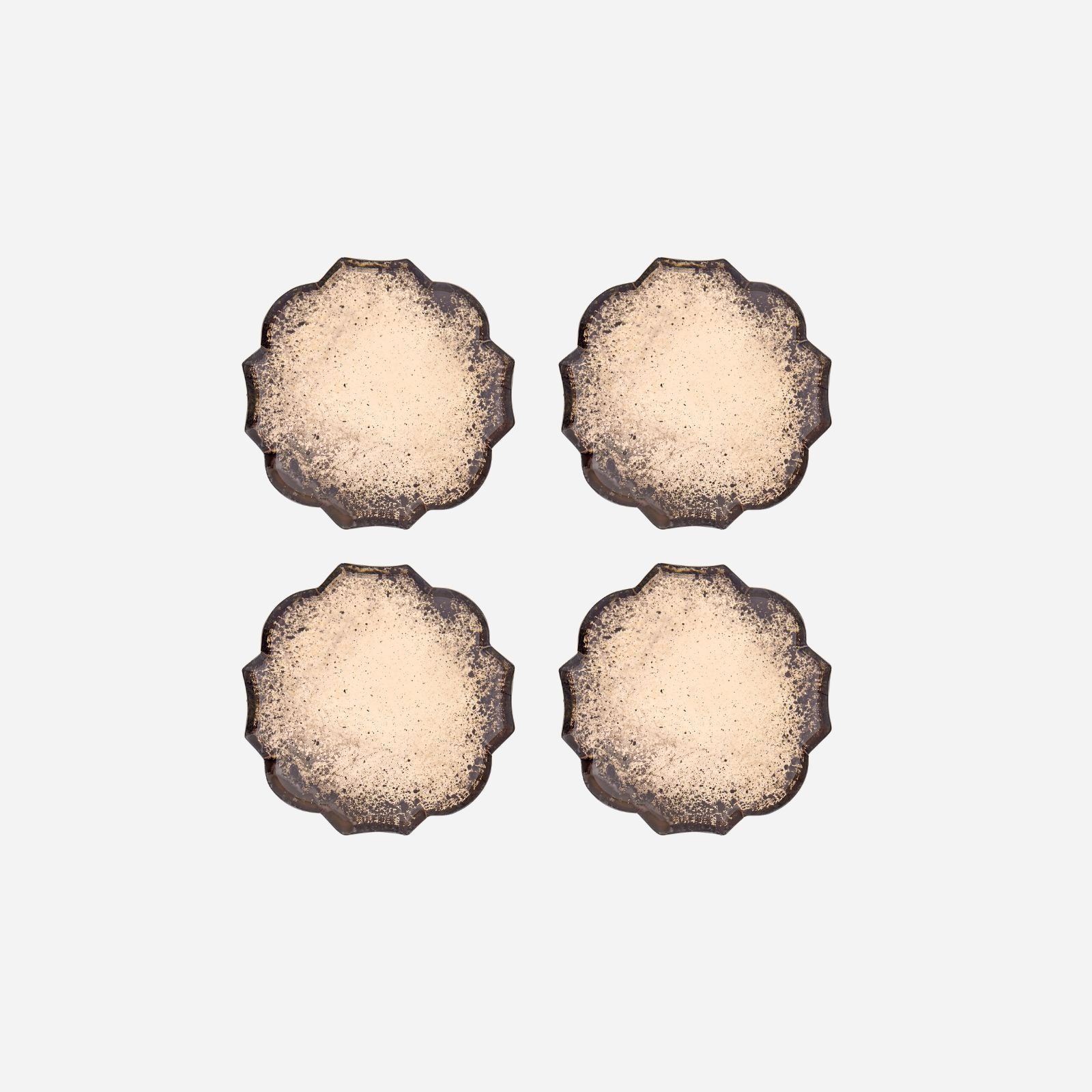 Milano Mirror Coaster - Set of 4