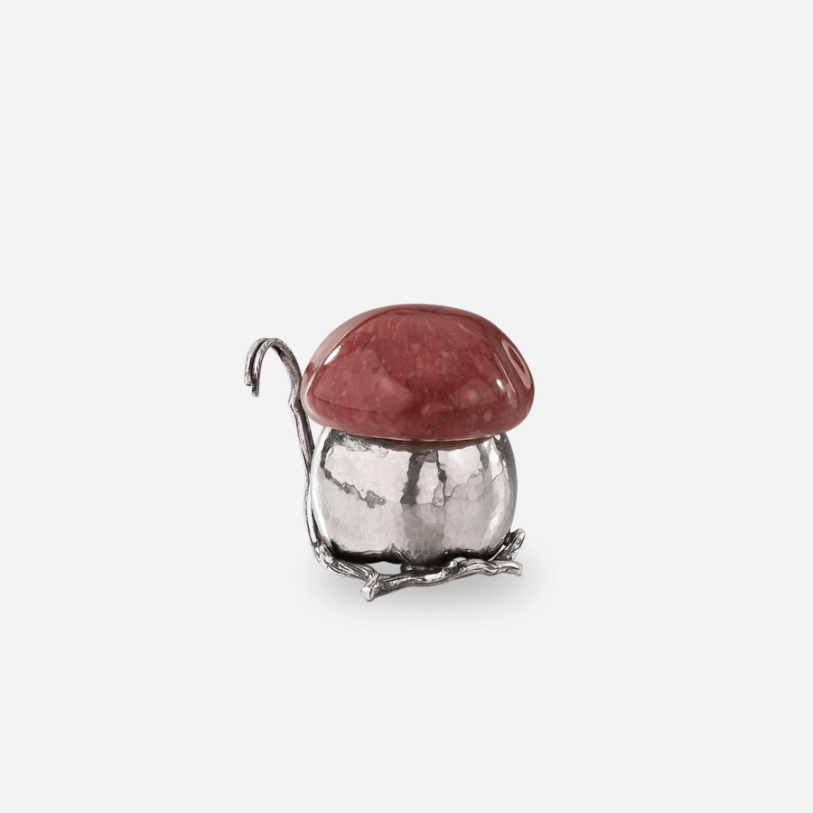 Buccellati Murano Glass Mushroom Place Card Holder