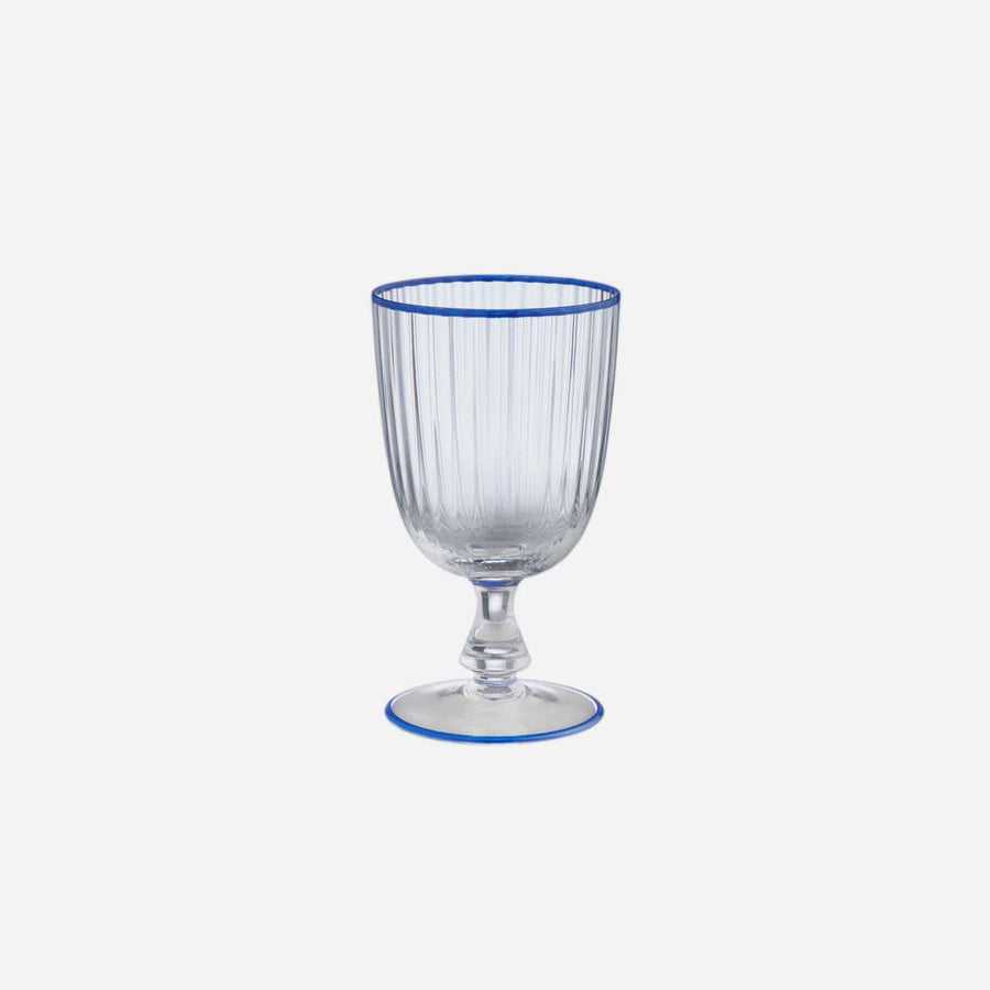 Nason Moretti Filo Blu White Wine Glass