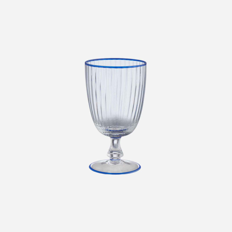 Nason Moretti Filo Blu Red Wine Glass