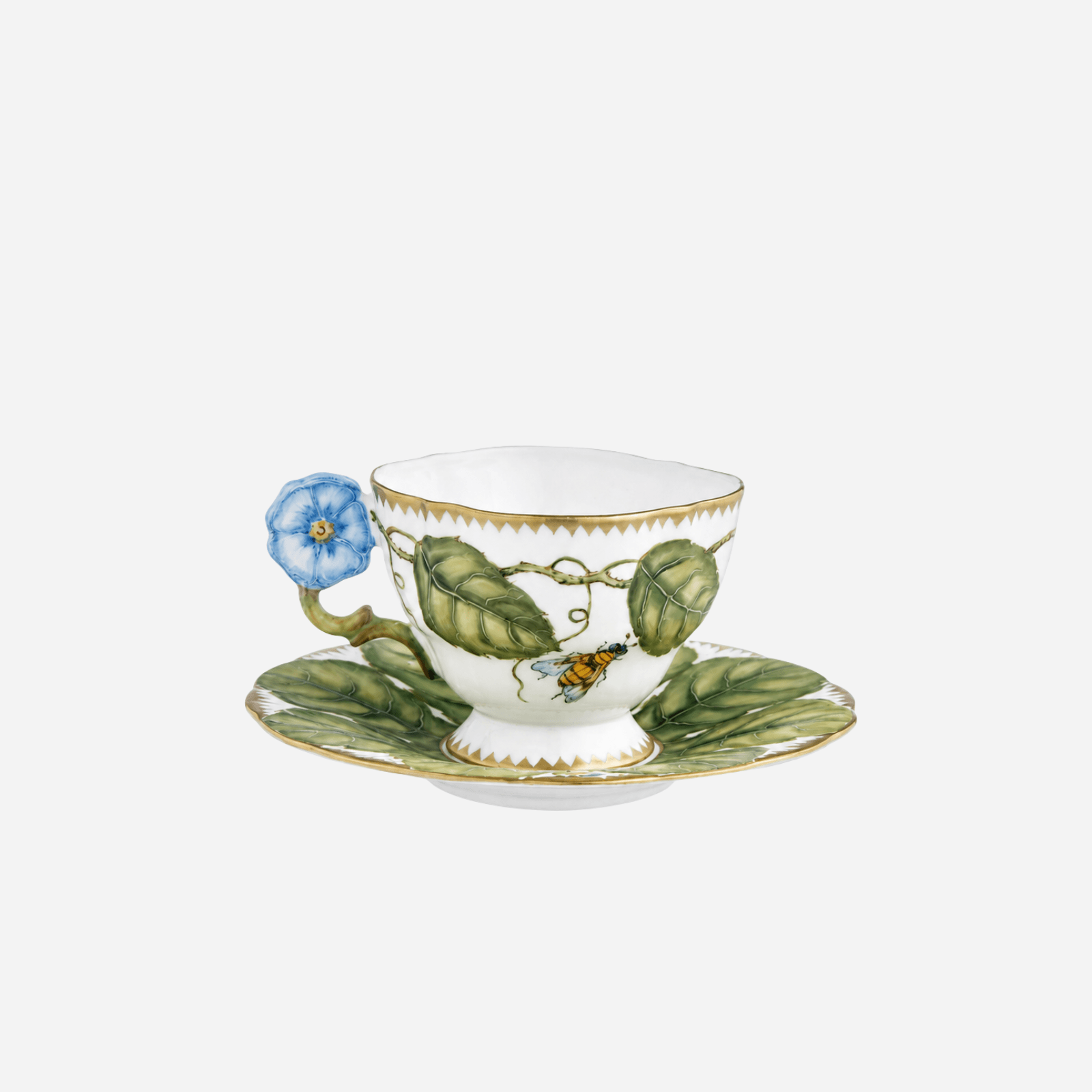Nymphéa Teacup & Saucer Blue