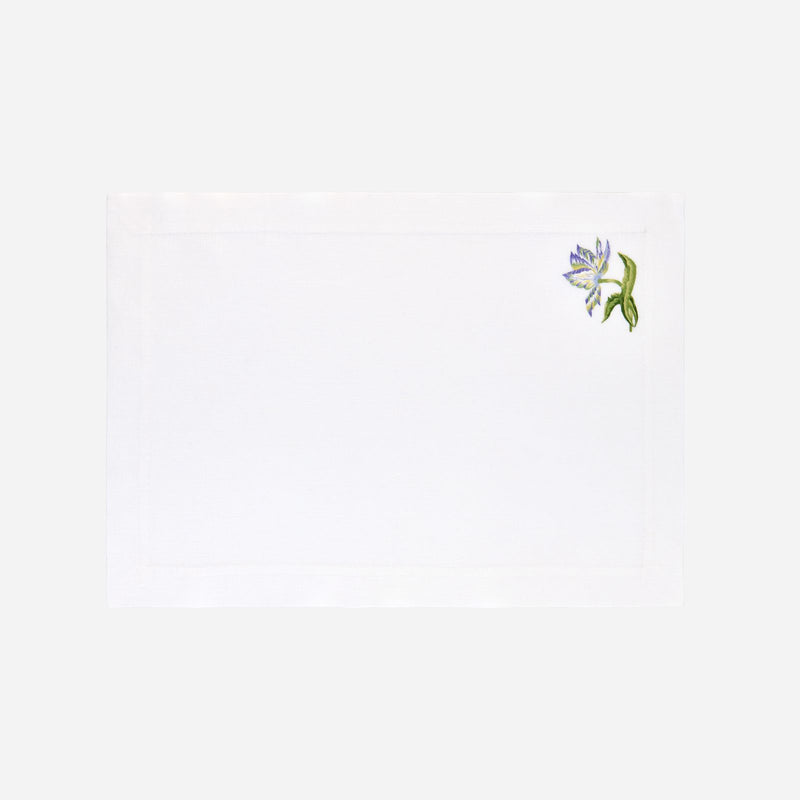 Old Master Tulips Embroidered Placemat - Set of 4