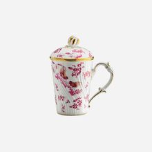 Load image into Gallery viewer, Oro di Doccia Mug with Lid Magenta
