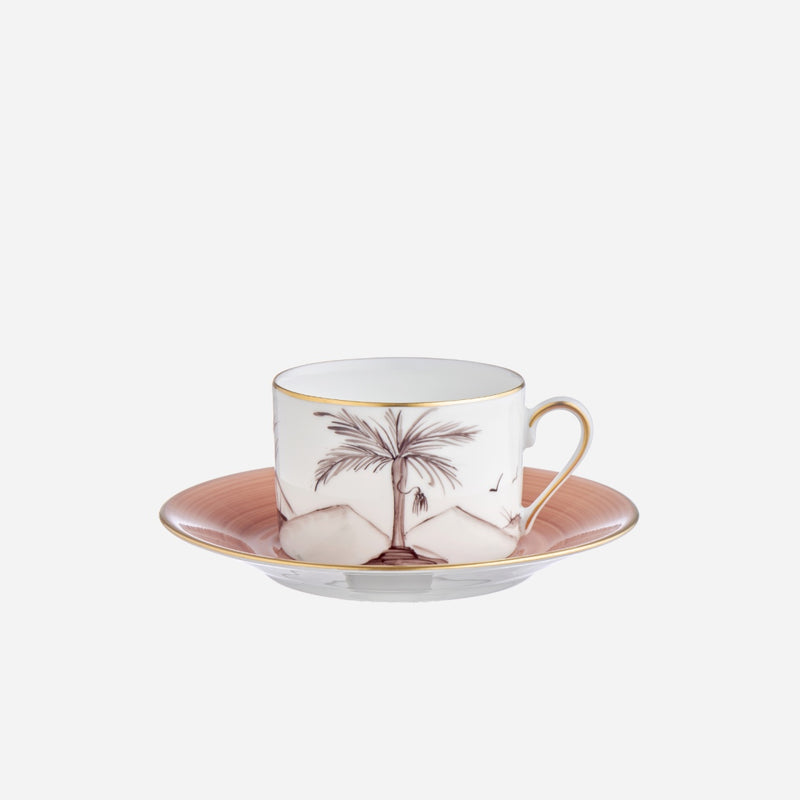 Palm I Teacup & Saucer