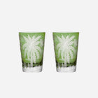Palm Large Tumbler Green - Set of 2
