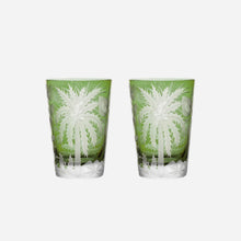 Palm Large Tumbler Green - Set of 2